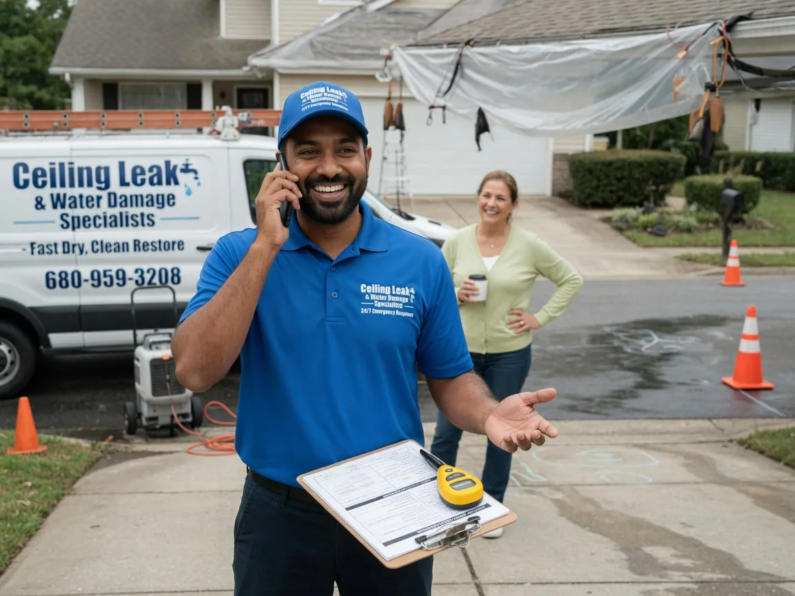 Ceiling Leak Cleanup Caspar, CA FAQs